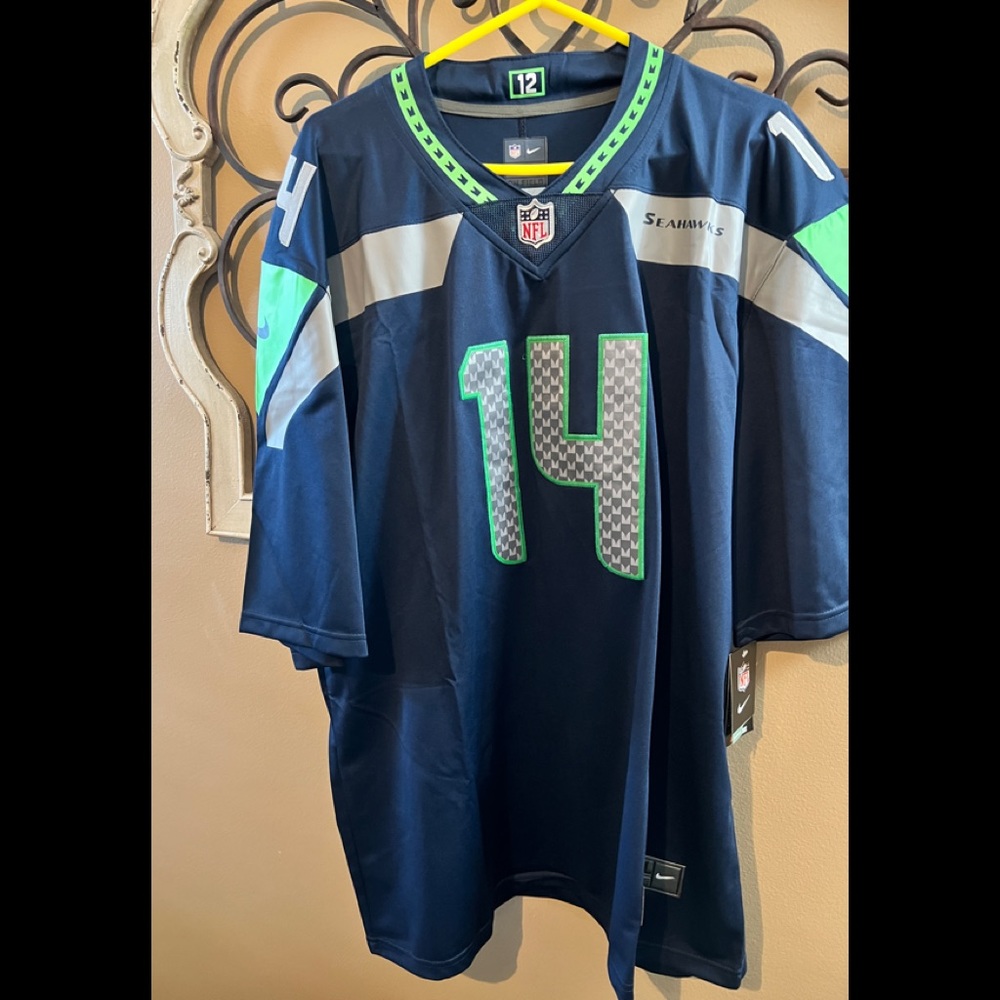 NWT SEATTLE SEAHAWKS DK METCALF JERSEY 3XL